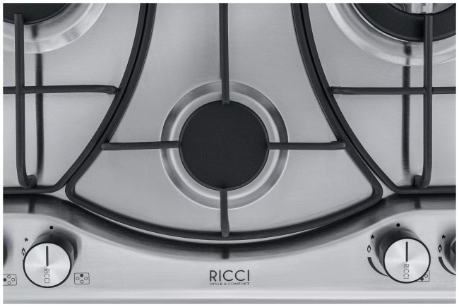 Встраиваемая газовая варочная панель Ricci HBS4510 Встраиваемая газовая варочная панель Ricci HBS4510