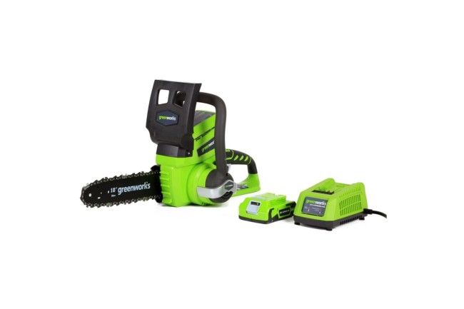 Пила цепная аккумуляторная GreenWorks G24CS25K2