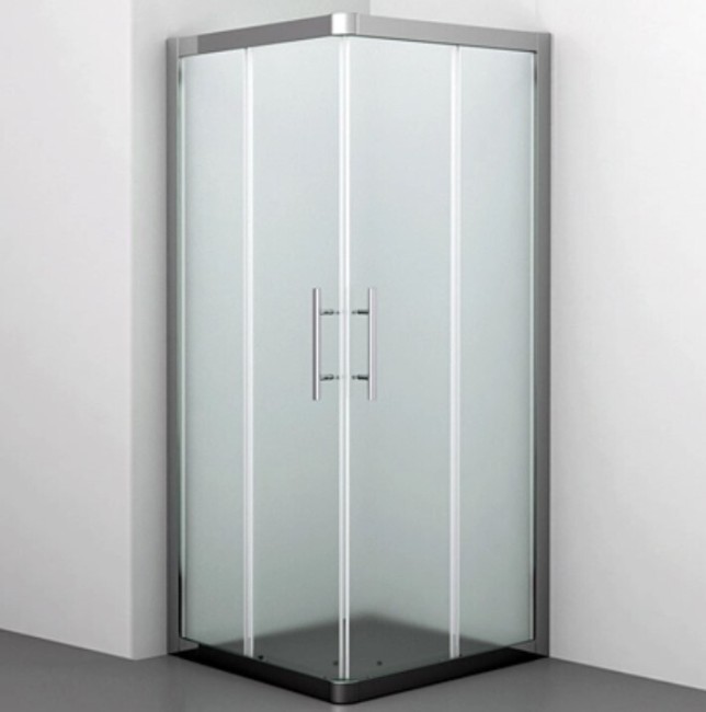 Душевой уголок WasserKraft Amper 29S03 Matt glass (квадрат) Душевой уголок WasserKraft Amper 29S03 Matt glass (квадрат)