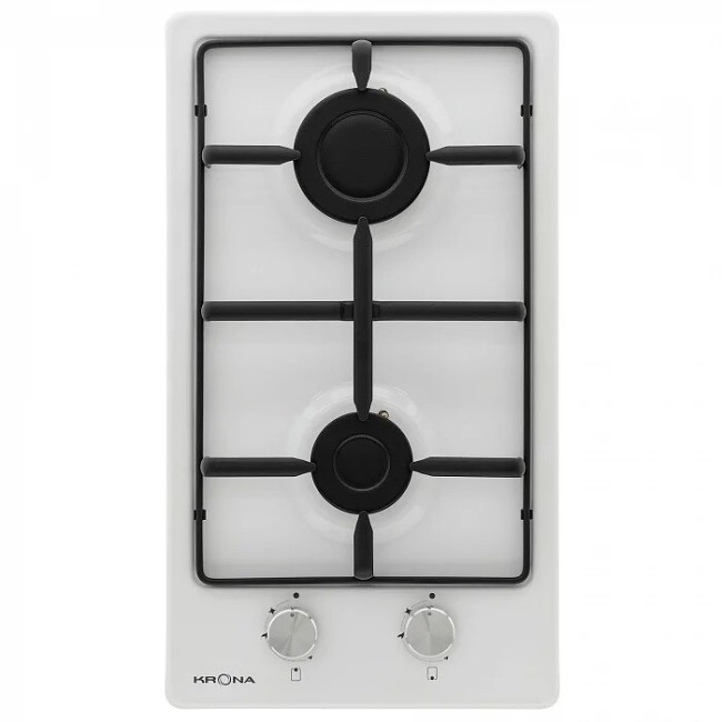 Встраиваемая газовая варочная панель Kronasteel PARTITA 30 WH