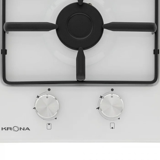 Встраиваемая газовая варочная панель Kronasteel PARTITA 30 WH