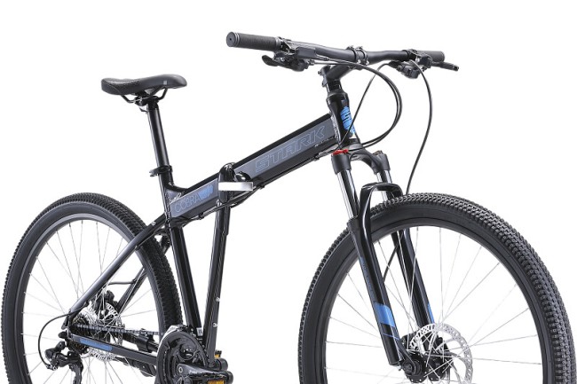 Велосипед Stark 2020 Cobra 29.2 HD чёрный/голубой 20 (H0 Велосипед Stark 2020 Cobra 29.2 HD чёрный/голубой 20 (H0