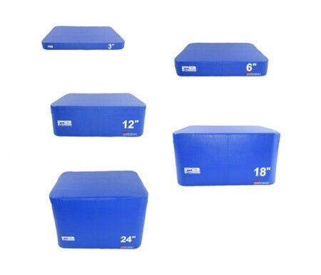 Набор плиобоксов Perform Better Extreme Foam Plyobox Set 5 8 см 15 см 31 см синий