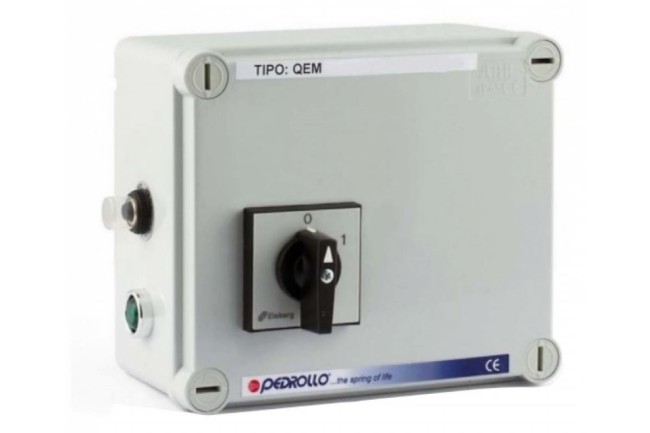 Пульт управления Pedrollo QEM/3-075 0.55кВт Пульт управления Pedrollo QEM/3-075 0.55кВт