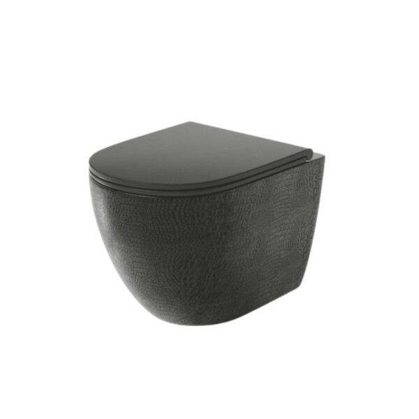 Унитаз подвесной Grossman GR-4455BBLS черный