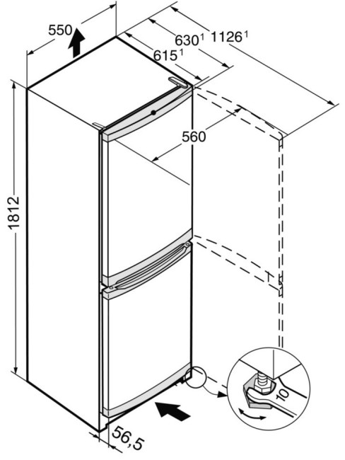 Холодильник Liebherr CUEF 3331