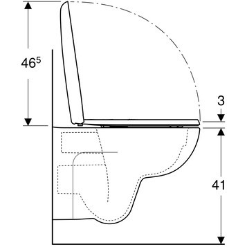 Унитаз подвесной Geberit 500.801.00.1 Унитаз подвесной Geberit 500.801.00.1