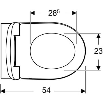 Унитаз подвесной Geberit 500.801.00.1 Унитаз подвесной Geberit 500.801.00.1