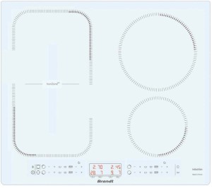 Встраиваемая индукционная варочная панель Brandt BPI264HSW Встраиваемая индукционная варочная панель Brandt BPI264HSW