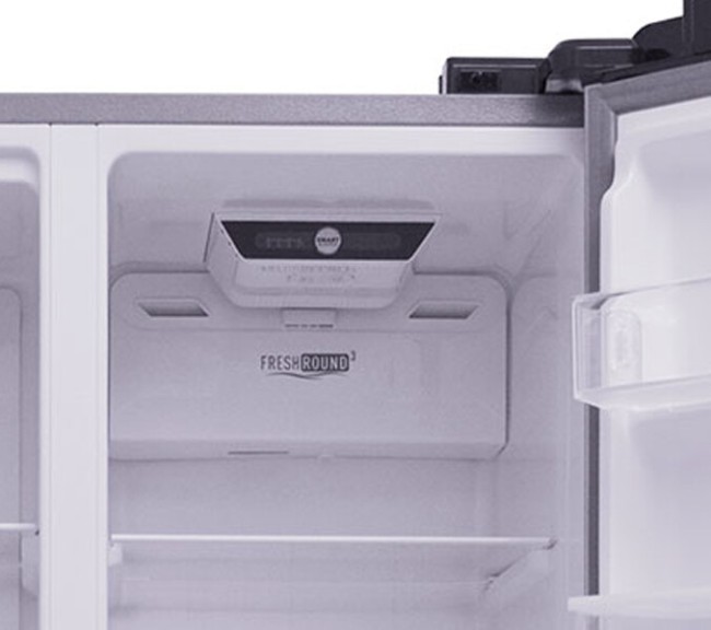 Холодильник Hyundai CS4086FIX нержавеющая сталь