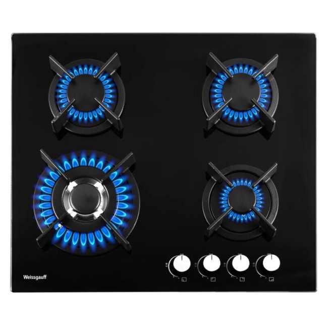Встраиваемая газовая варочная панель Weissgauff HGG 640 BG Встраиваемая газовая варочная панель Weissgauff HGG 640 BG