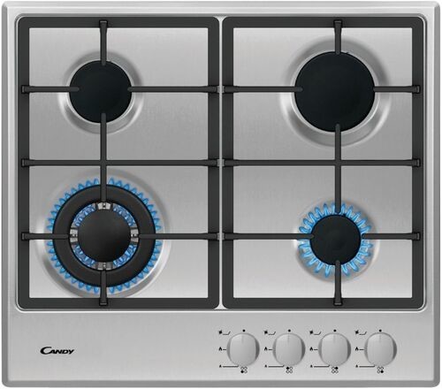 Встраиваемая газовая варочная панель Candy CSG 64 SWGX Встраиваемая газовая варочная панель Candy CSG 64 SWGX