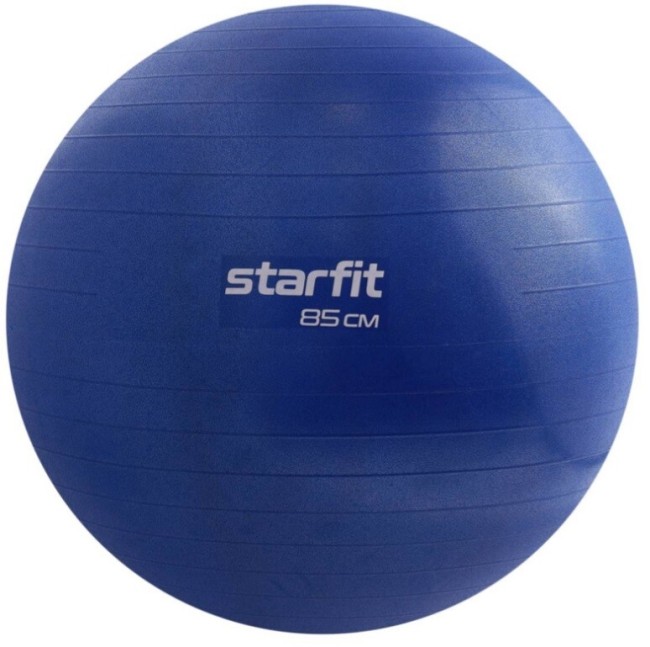 Фитбол Starfit GB-109 85 см темно-синий Фитбол Starfit GB-109 85 см темно-синий