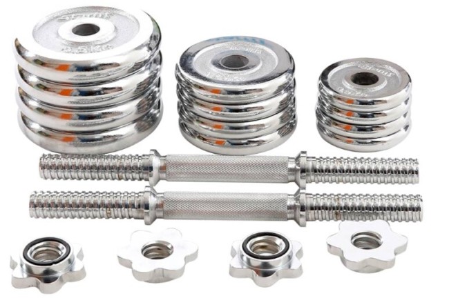 Гантели разборные BaseFit DB-501 10 кг Гантели разборные BaseFit DB-501 10 кг