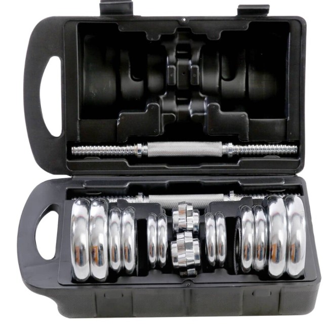 Гантели разборные BaseFit DB-501 10 кг Гантели разборные BaseFit DB-501 10 кг