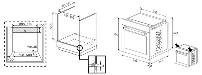 Встраиваемый электрический духовой шкаф Indesit IFE 4841 J BL