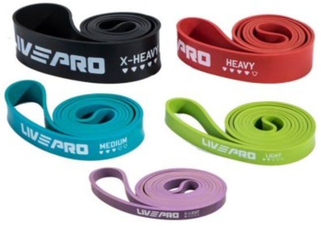 Эспандер ленточный LivePro SuperBand (LP8410-L-RD) Эспандер ленточный LivePro SuperBand (LP8410-L-RD)