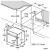 Встраиваемый электрический духовой шкаф Neff B17CR22G0