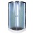Душевая кабина Deto D09S LED с крышей и подсветкой