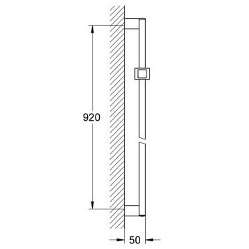 Душевая штанга Grohe Euphoria Cube 27841000