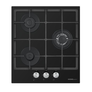 Встраиваемая газовая варочная панель HOMSair HGG433TGCBK