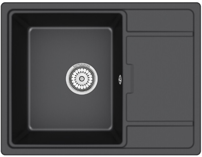Кухонная мойка Kuppersberg Roys 50 NL 1B1D deep black Кухонная мойка Kuppersberg Roys 50 NL 1B1D deep black