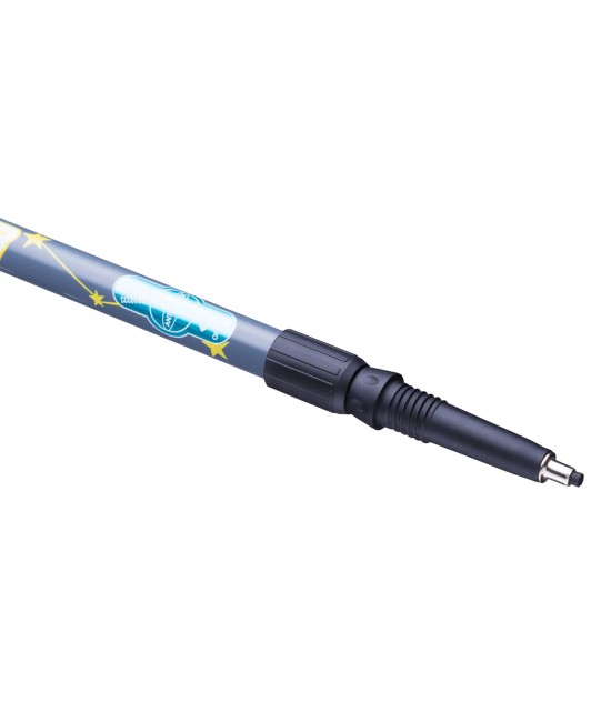 Палки для скандинавской ходьбы Berger Starfall 77-135 синий/серый/жёлтый
