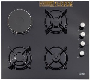Встраиваемая комбинированная варочная панель Simfer H60K32B516 Встраиваемая комбинированная варочная панель Simfer H60K32B516