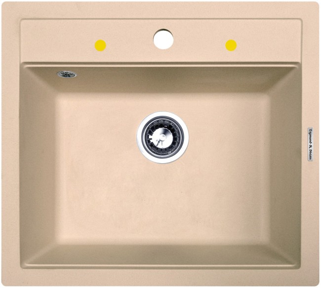Кухонная мойка Zigmund & Shtain Platz 560 топленое молоко
