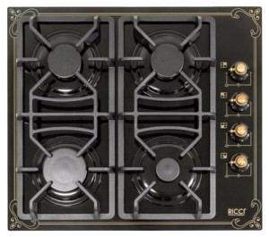 Встраиваемая газовая варочная панель Ricci RGN-650BL Встраиваемая газовая варочная панель Ricci RGN-650BL