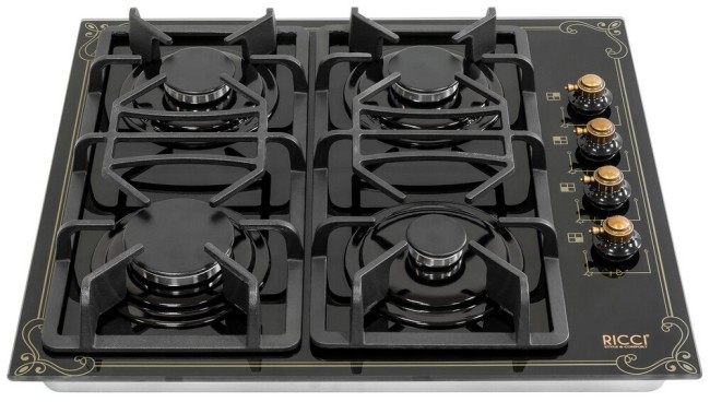 Встраиваемая газовая варочная панель Ricci RGN-650BL
