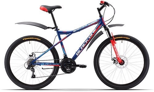 Велосипед Black One Element 26 D (H000006585) синий/красный Велосипед Black One Element 26 D (H000006585) синий/красный