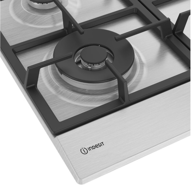 Встраиваемая газовая варочная панель Indesit THPM 641 W/IX/I Встраиваемая газовая варочная панель Indesit THPM 641 W/IX/I
