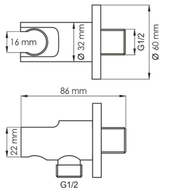 Подключение шланга WasserKraft A083
