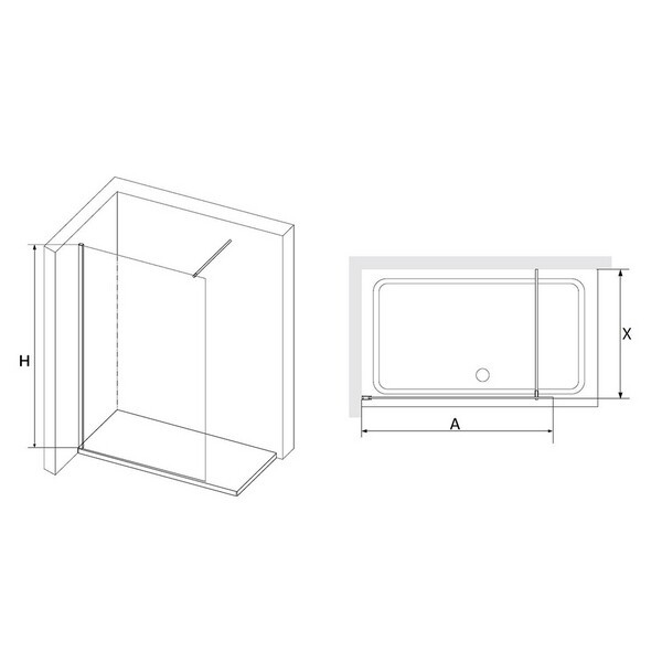 Walk-in RGW WA-10 70*195 Хром/Прозрачное/8 мм (02101007-11) Walk-in RGW WA-10 70*195 Хром/Прозрачное/8 мм (02101007-11)