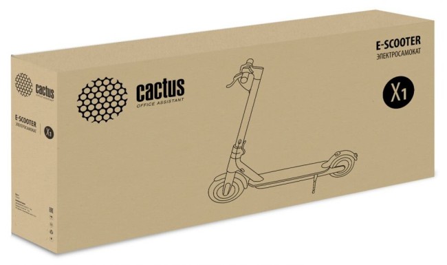 Электросамокат Cactus CS-ESCOOTER-X1 Электросамокат Cactus CS-ESCOOTER-X1