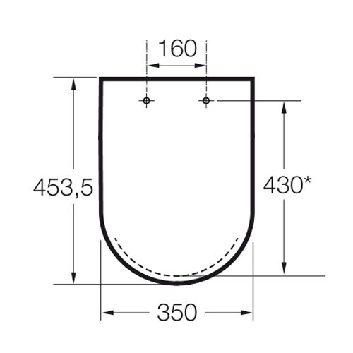 Крышка-сиденье Roca 801472004