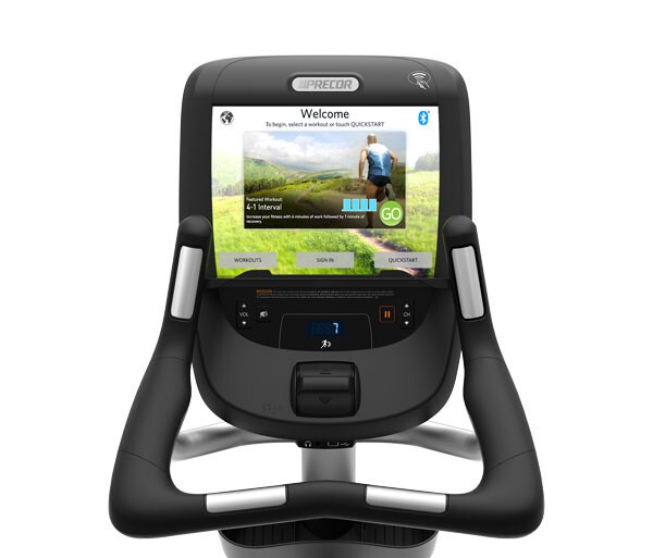 Велотренажер Precor UBK 885 серебристый