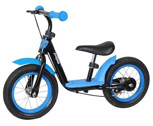 Беговел Moby Kids KidRun 12 синий/черный (641169) Беговел Moby Kids KidRun 12 синий/черный (641169)