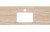 Столешница Kerama Marazzi Риальто песочный (PL2.SG560400R\120)