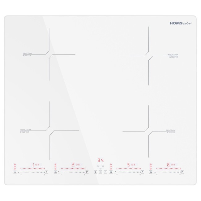 Встраиваемая индукционная варочная панель HOMSair HIC64SWH Встраиваемая индукционная варочная панель HOMSair HIC64SWH