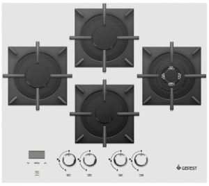 Встраиваемая газовая варочная панель Gefest ПВГ 2231-03 К32 Встраиваемая газовая варочная панель Gefest ПВГ 2231-03 К32
