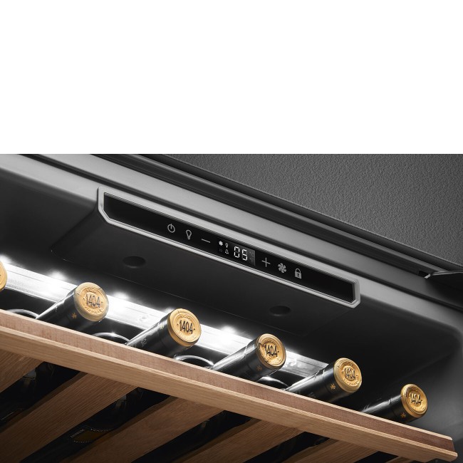 Встраиваемый винный шкаф Smeg CVI321X3