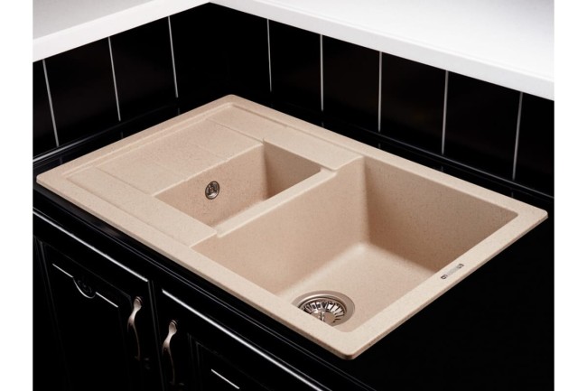 Кухонная мойка Kuppersberg Modena 1,5B1D BEIGE Кухонная мойка Kuppersberg Modena 1,5B1D BEIGE