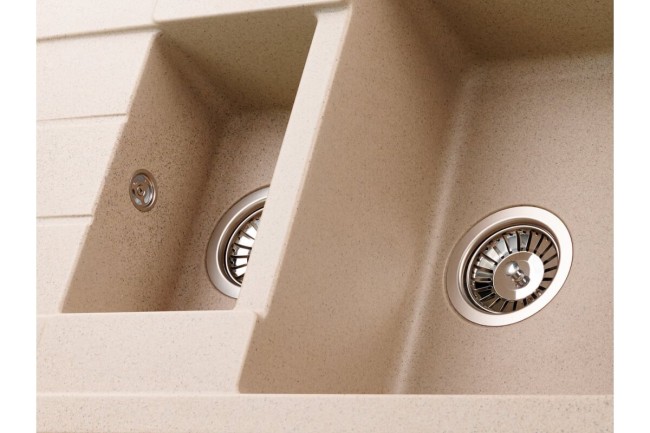 Кухонная мойка Kuppersberg Modena 1,5B1D BEIGE Кухонная мойка Kuppersberg Modena 1,5B1D BEIGE