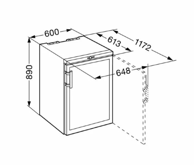 Винный шкаф Liebherr WKB 1812-22 001