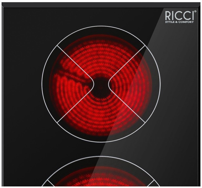 Встраиваемая электрическая варочная панель Ricci DTL-D23001B
