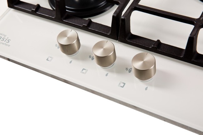 Встраиваемая газовая варочная панель Oasis P-3GWT (B) Встраиваемая газовая варочная панель Oasis P-3GWT (B)