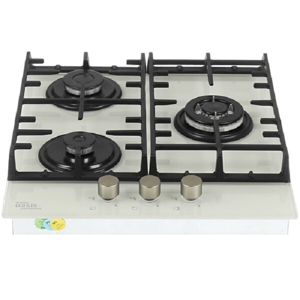 Встраиваемая газовая варочная панель Oasis P-3GWT (B) Встраиваемая газовая варочная панель Oasis P-3GWT (B)