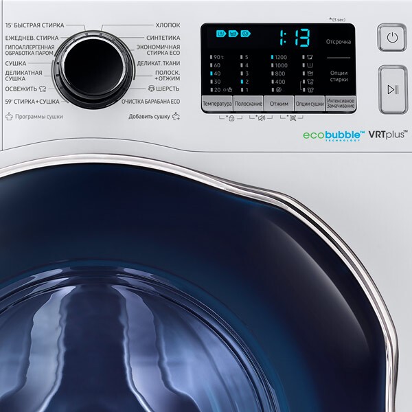 Стиральная машина с сушкой Samsung WD80K52E0AW